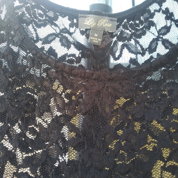 3 for $15 lace peplum top - Picture 2 of 5